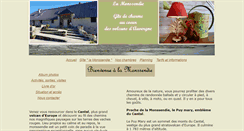 Desktop Screenshot of chambresdhotescantalauvergne.com